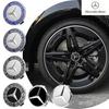 4pcs 75mm Car Wheel Center Caps Hub Caps Rims Cover Mercedes Benz AMG A B C S Class E GLA CLA GLB GLE GLK GLS Accessories