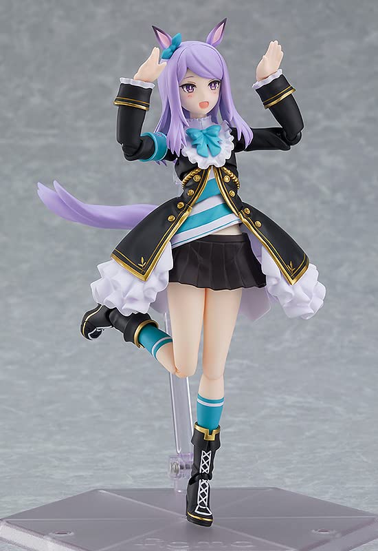 Figma Uma Musume Pretty Derby Медзиро Маккуин Пластиковая Раскрашенная Подвижная Фигурка Не Масштабированная