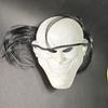 Spooky Halloween Mask Smile Face Terrifying Cosplay Mask Party Gift Full Face Mask  Male Female