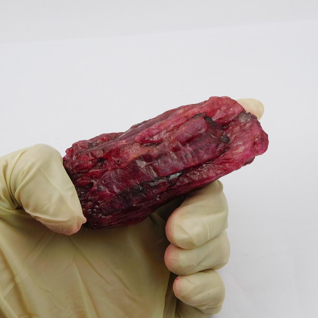 Natural Red Ruby Loose Gemstone 719.35 ct Uncut Rough for Lapidary and Gem Collections