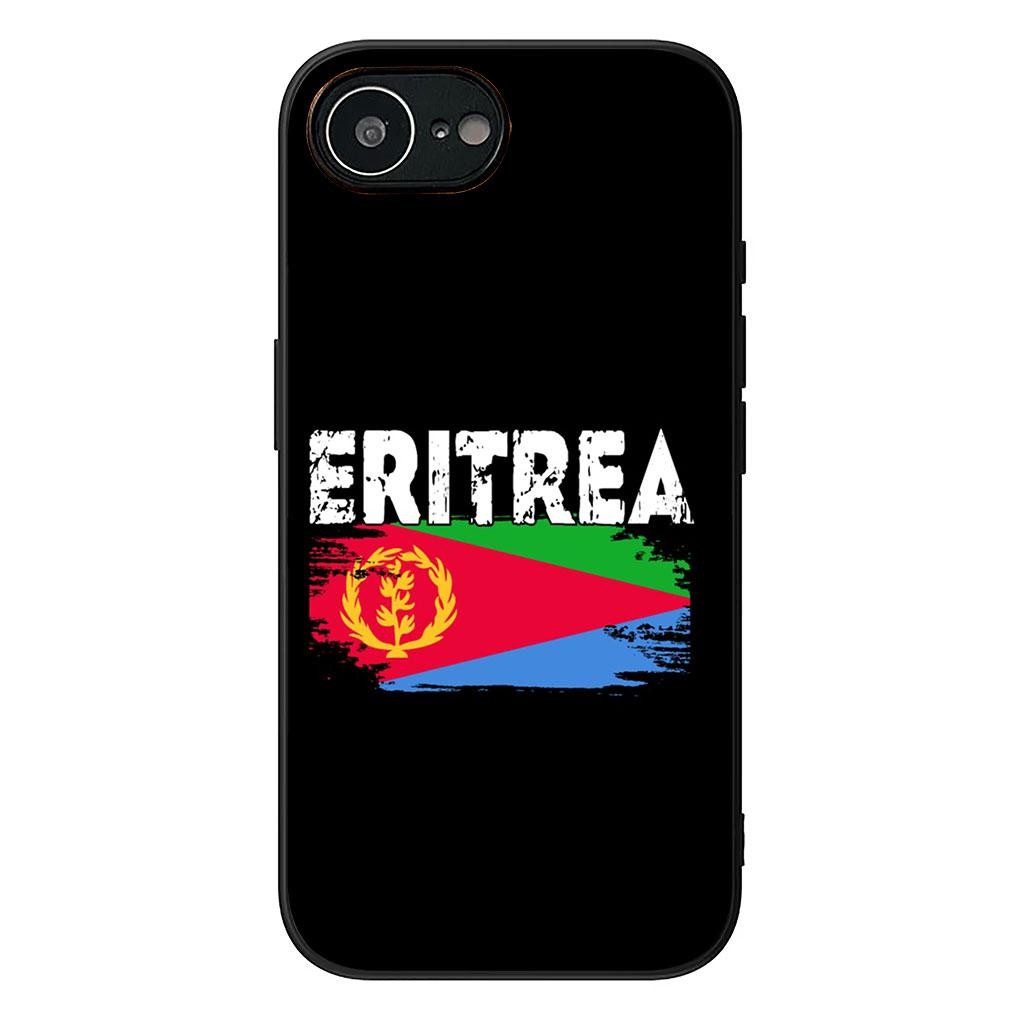 Soft Cover for Samsung Galaxy S22 S21 S20 FE Ultra Plus A35 A36 A55 A37 A33 A34 A57 Coque Phone Case Red Eritrean Eritrea Flag