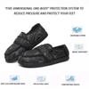 Unisex Memory Foam Diabetes Slippers Comfy Warm Mesh Arthritis Edema Swelling Wide Health Shoes for Elders