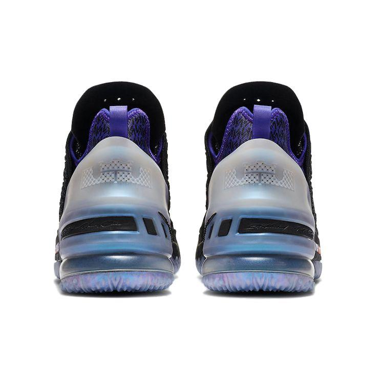 Килиан Мбаппе x Nike LeBron 18 NRG The Chosen 2 Мужские кроссовки Черный Ярко-пурпурный Металлический серебристый DB8148-001