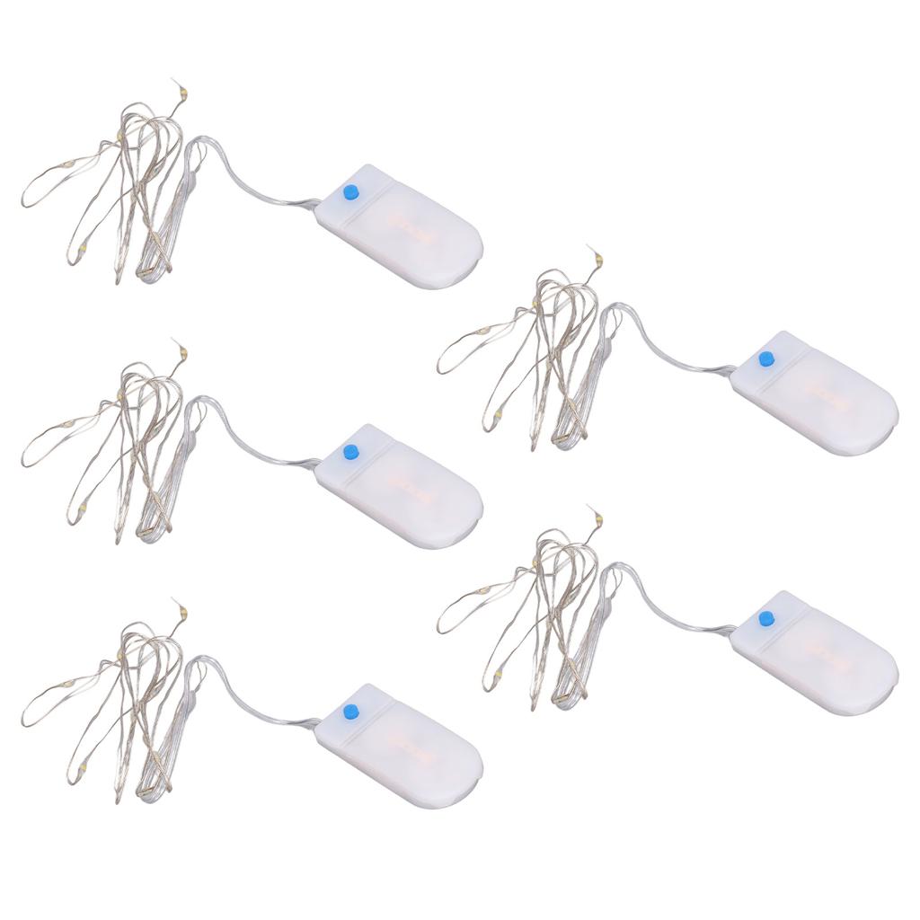 5pcs Mini LED Lights Romantic Elegant Light Weight DIY Making Convenient Decorative Accessories for