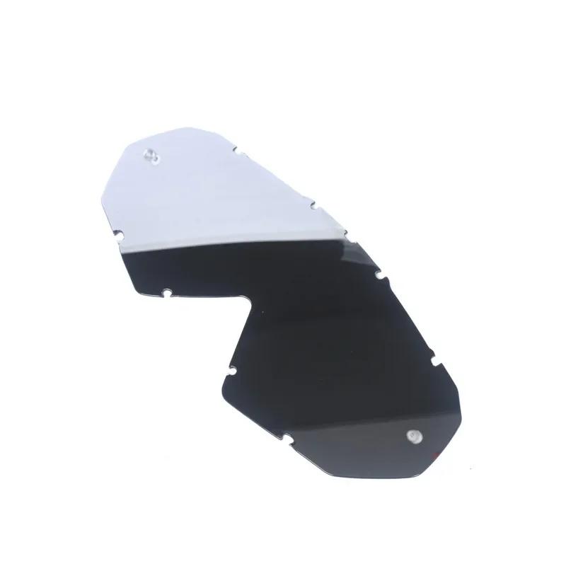 Новые линзы для очков Fox Sun Glasses для мотоцикла Dirtbike, солнцезащитные очки Helment, аксессуары, золотисто-голубые, серебристые, прозрачные