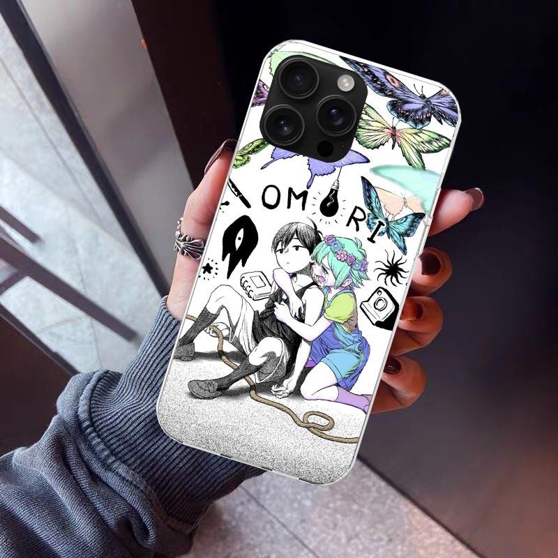Game O-Omori Cartoon Phone Case For iPhone 17 Air 16 15 Pro Max 14 Plus 13 Mini 12 11 Cover 7 8 SE Silicone Shell Print Fundas 1
