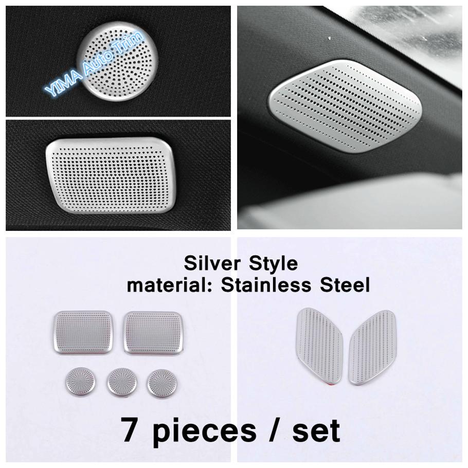 Car Window A Pillar / AC Roof High Pitch Loudspeaker Cover Audio Speakers Trim For Cadillac CT4 - 2024 Interior Accessories
