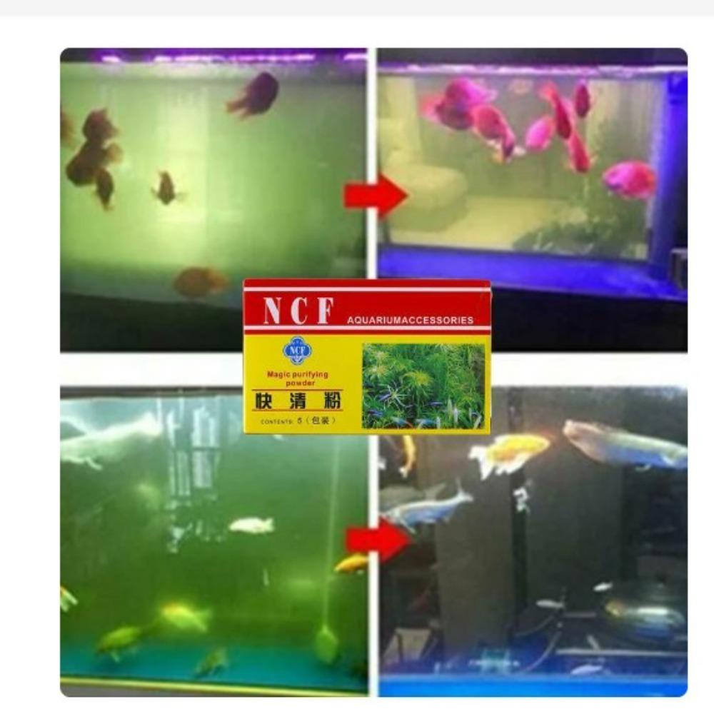 Эко-аквариум Очистка воды Аквариумная вода Аквариум Очиститель Быстрый Осветлитель