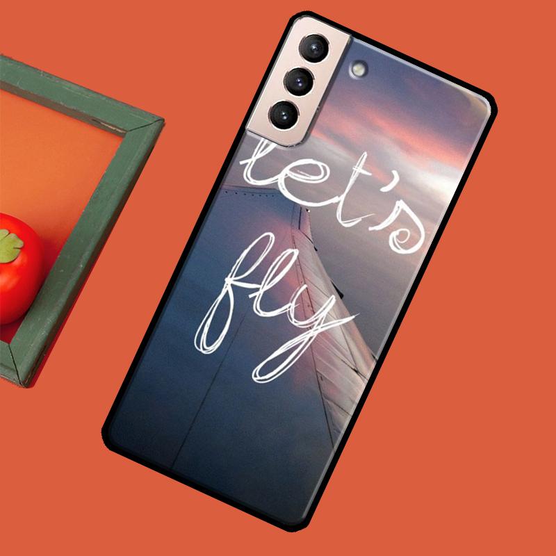 Авиаперелет  Кейс для путешествий  Чехол для Samsung Galaxy S23 S22 Ultra S20 FE S21 Ultra Note 20 S8 S9 S10 Note 10 Plus