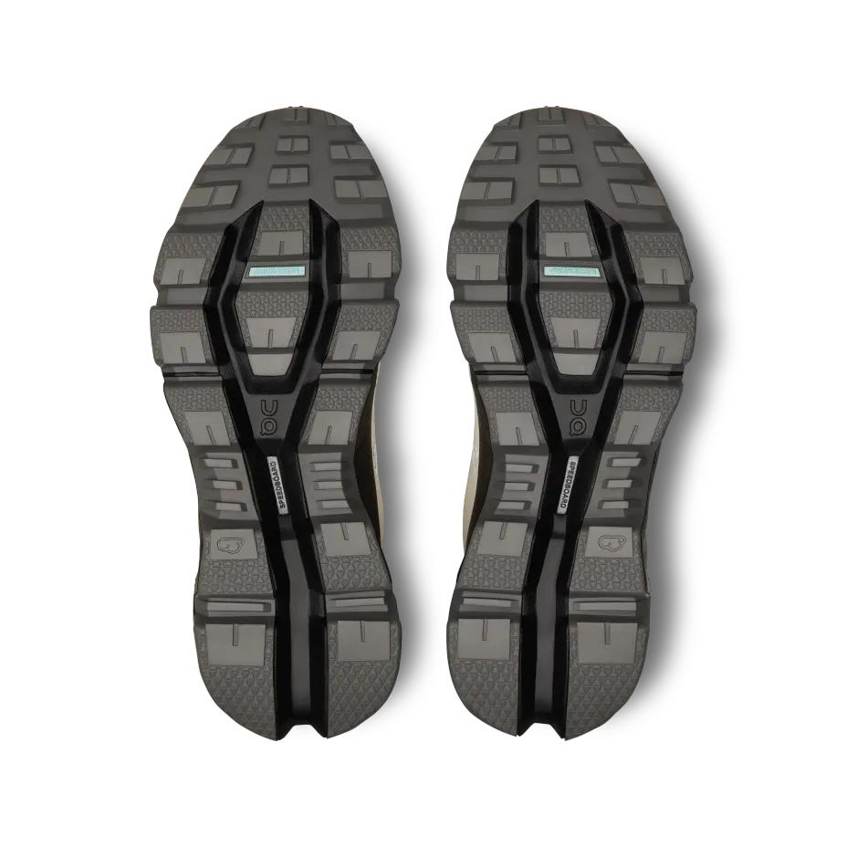 ON Cloudwander Waterproof Sand Black Women Sneakers Cream 73.97667