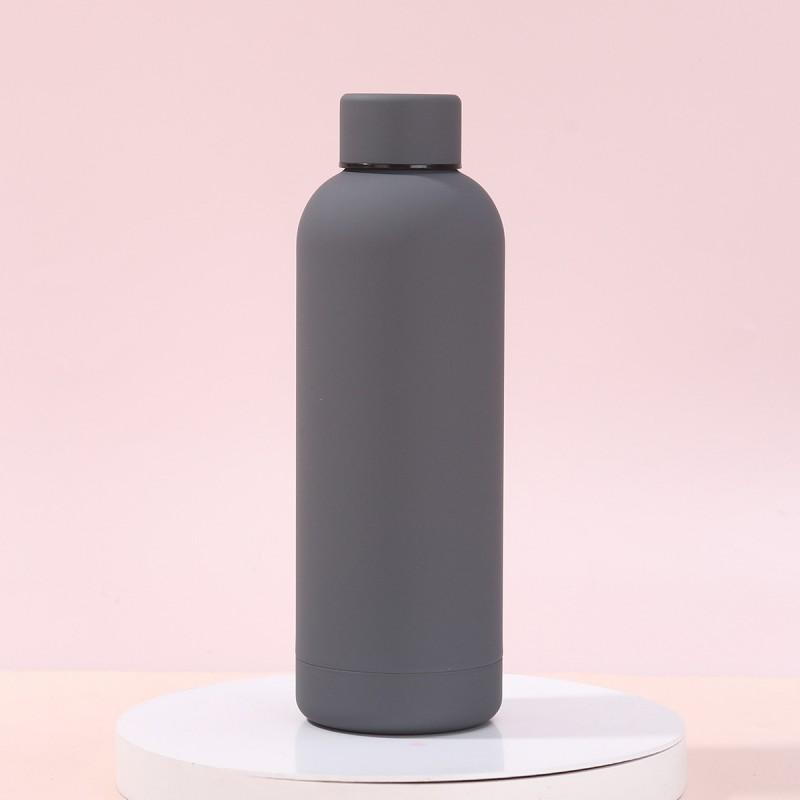 304 Stainless Steel Vacuum Insulated Water Bottle Students Portable Sports Flask Hiking 500ml 750ml