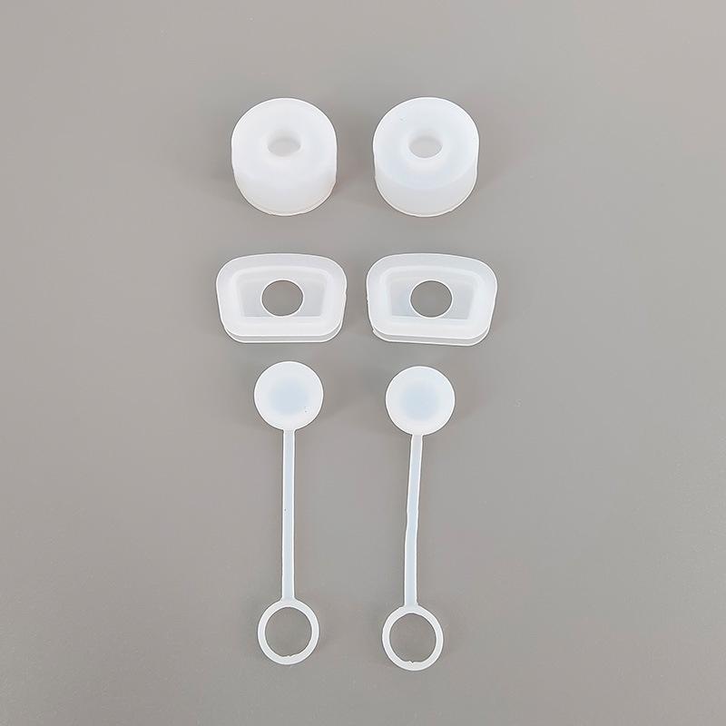 2 комплекта соломенной крышки для чашек, пробки для защиты от разливов, пылезащитного прозрачного автомобиля