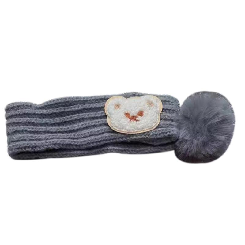 Шарф с рисунком медведя из мультфильма, кошки, собаки, милый теплый шарф для питомца, маленький щенок, котенок, рождественские подарки, товары для животных, аксессуары для щенков