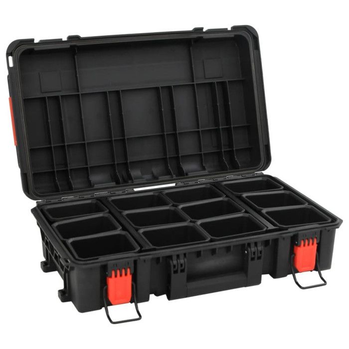 Portable Black Carrying Case 56.5x34x16 Cm PP