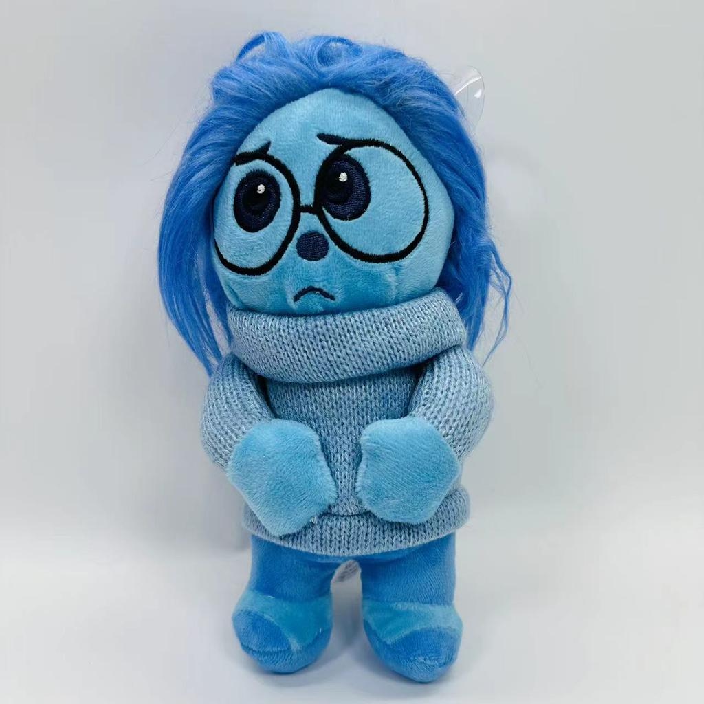 Горячие Плюшевые Куклы Inside Out 2 Плюшевая Игрушка Inside Out Милый Мультяшный Плюшевый Человечек Мягкая Набитая Аниме Периферийные Игрушки Подарки на День Рождения