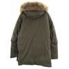 WOOLRICH Made in Moldova Arctic Parker S khaki ARCTIC PARKA Raccoon fur Men's Used