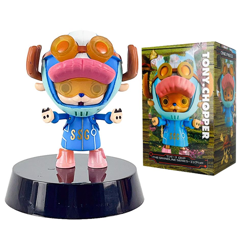 17cm Action Figures Of One Piece Characters Luffy, Zoro, Chopper, And Nami From Wanno Toys Desktop Collection Pvc Model