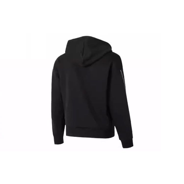 Puma Casual Long Sleeve Hoodie With Large Pockets Women Hoodies Black 680146-01