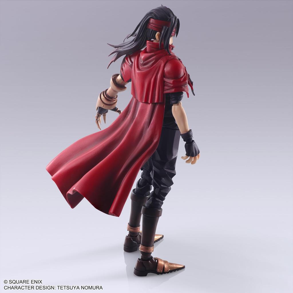 Final Fantasy VII Bring Arts Винсент Валентайн ПВХ Раскрашенная Фигурка Действия