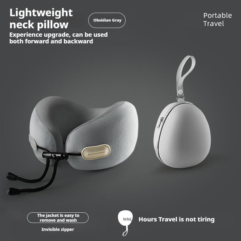 U-shaped Memory Foam Neck Pillow Suitable for Office Travel Pillow Can Be Easily Carried and Sent To the Storage Box