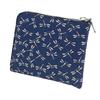 Indenya Inden Кошелек для монет F Кошелек для монет 08 Оленья кожа темно-синий x белый лак с рисунком стрекозы 1008-14-008