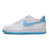 Детские кроссовки Air Force 1 GS White Aquarius Blue FV5948-107