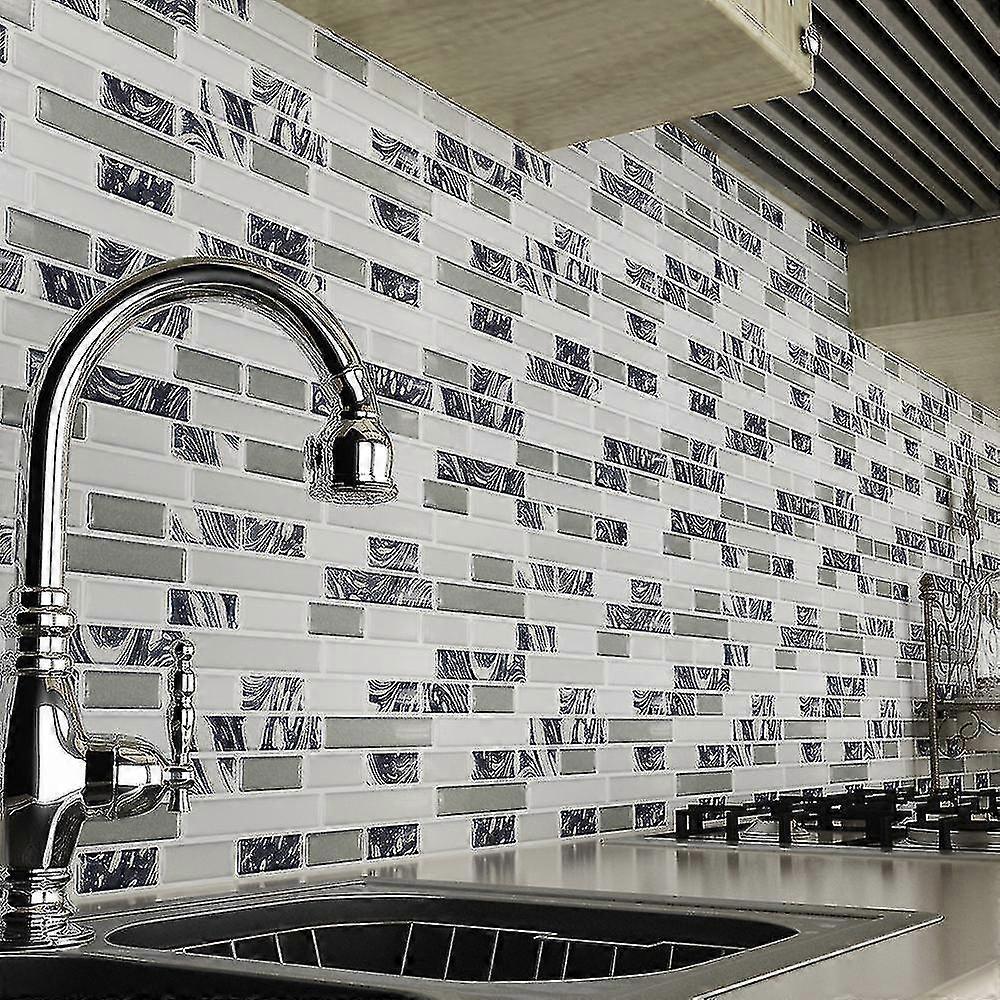 3d Self Adhesive Wall Tiles Clever Tiles Glitter Mosaic Self Adhesive Tiles