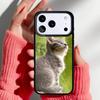 Милый котенок полосатый котенок Могги Чехол для телефона для iPhone 17 16 15 14 13 Pro Max Задняя крышка для 12 11 Pro Coque
