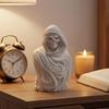 Фигурка Жнеца на Хэллоуин 3D-печатная готическая скульптура скелета для книжной полки, домашнего стола, столешницы
