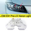 Anneaux lumineux LED Angel Eyes RGB style M4 avec télécommande APP pour BMW Série 3 E90 E91 2005-2012 316i 318i 320i 328i 330i 335i