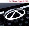 Световой логотип на решетку радиатора для Chery Tiggo 8 Pro 2024-2025 Подсвечиваемый логотип автомобиля Модуль постоянного света устанавливается без потерь Z6