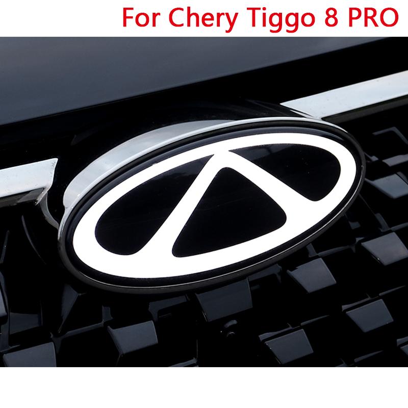 Световой логотип на решетку радиатора для Chery Tiggo 8 Pro 2024-2025 Подсвечиваемый логотип автомобиля Модуль постоянного света устанавливается без потерь Z6