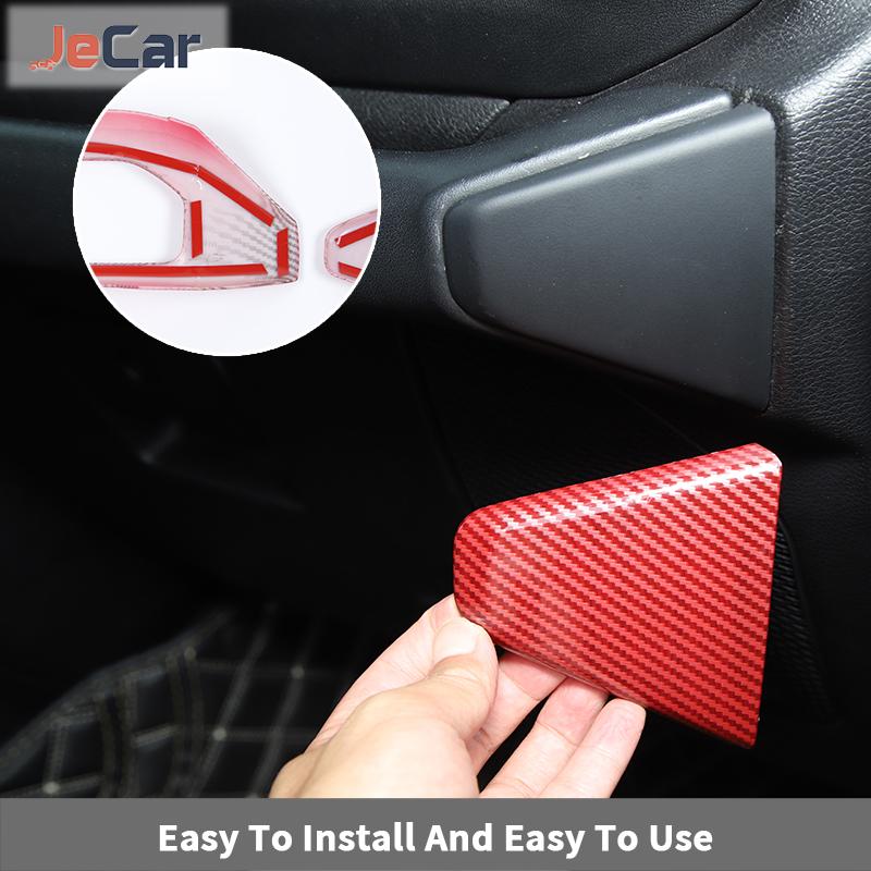 JeCar Center Control панель кондиционера декоративная наклейка для Jeep Wrangler JL JT Gladiator 2018 + салон автомобиля