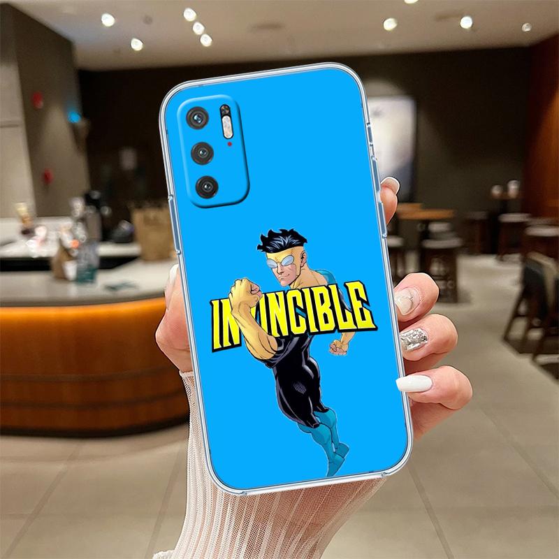 UP35 I-Invincibles Transparent Phone Case for Motorola Moto G40 G04 G05 One Ace Action Fusion + Plus Hyper Macro Vision Zoom