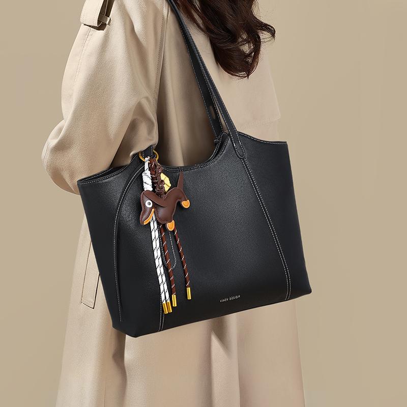 Viney Sausage Dog Pendant Large Capacity Tote Bag for Women