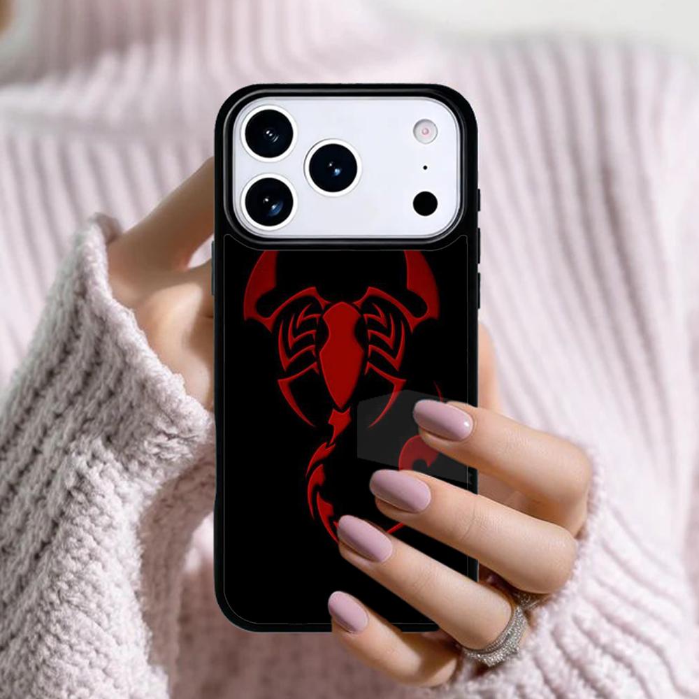 Scorpio Scorpion animal Phone Case For Apple iPhone 17 Air 16E 15 14 Plus 13 12 11 Pro Max Mini Funda Cover