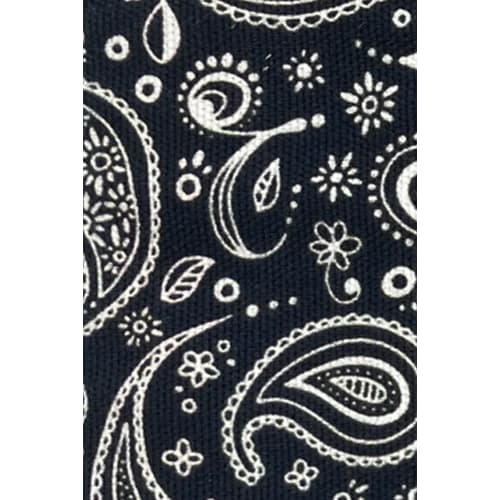 Spice Note Guitar Strap, Printing Fabric Series, Paisley, ES-PP50PSY/BKW