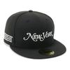New Era 59FIFTY New York Magazine Collaboration Size 7 5950 NYMG BLK Cap, Black, 1/2,