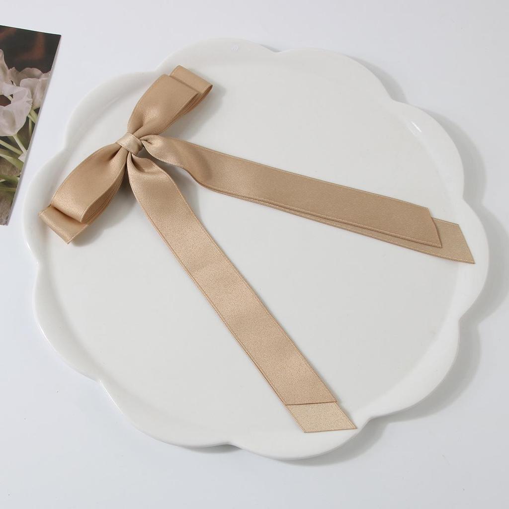 Заколка-уточка с бантом в балетном стиле 4 см: Дофаминовый Сладкий Плетеный Аксессуар для Волос