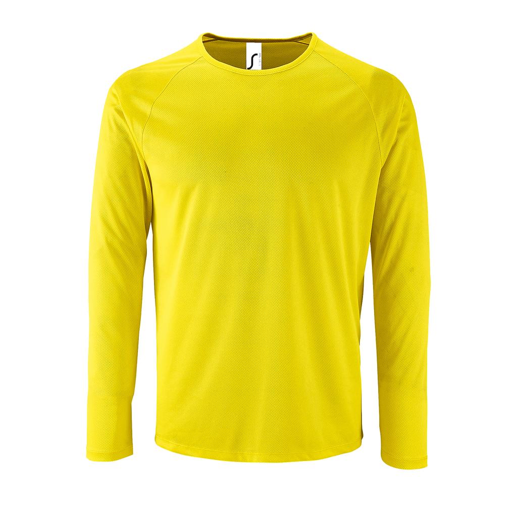 SOLS Мужская спортивная футболка с длинным рукавом