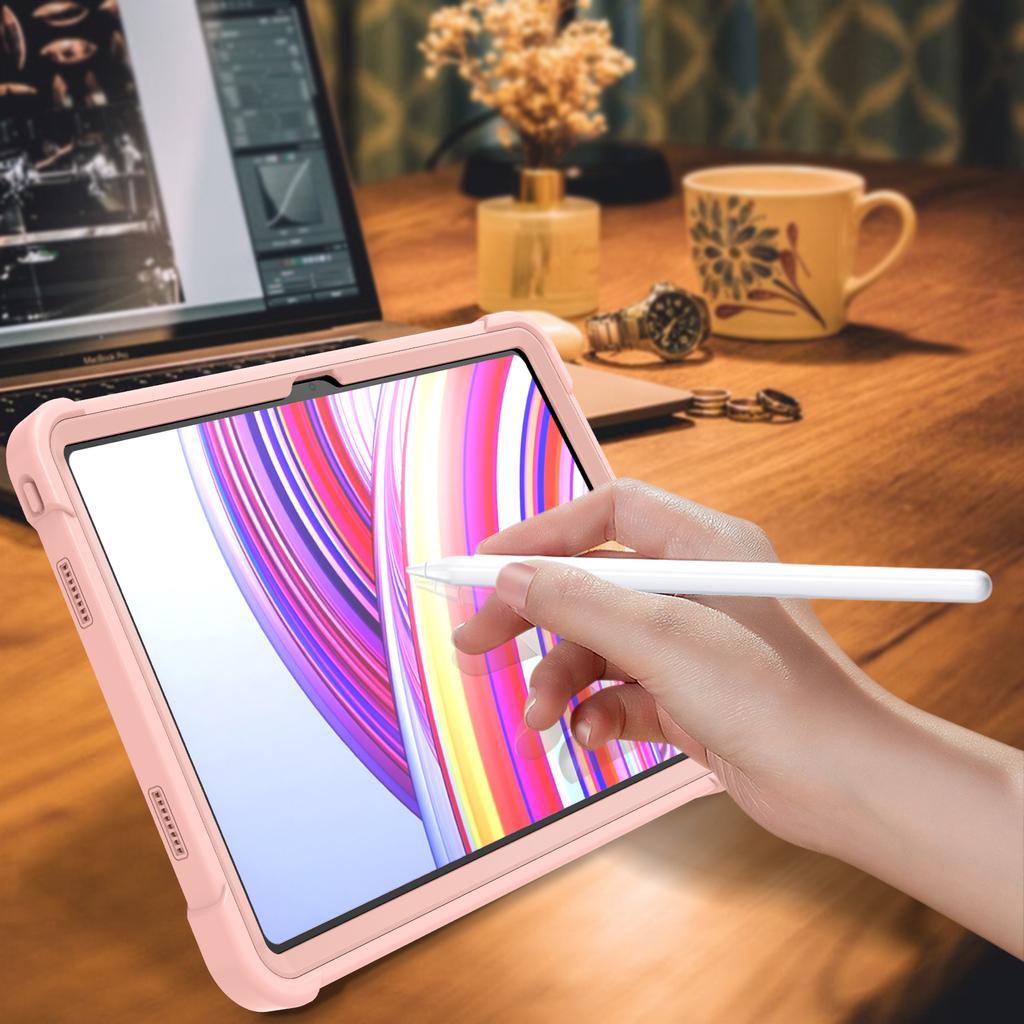 Роскошный жесткий чехол-подставка для ПК для Xiaomi POCO Pad Redmi Pad Pro 12.1" 2024 Чехол для планшета Противоударный чехол для Redmi Pad 10.61" SE 11"