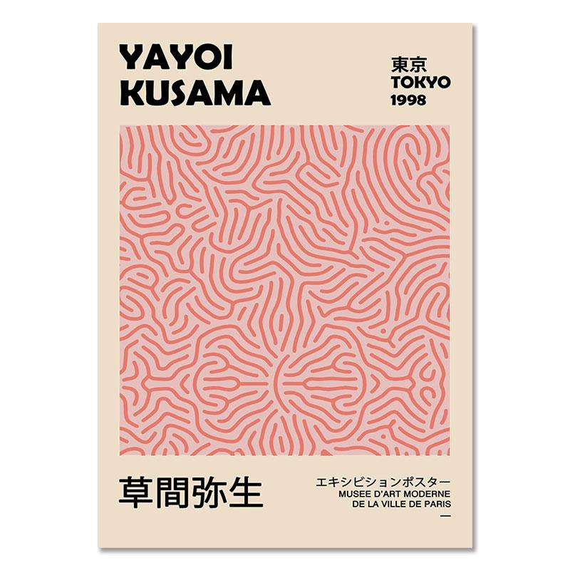 Аннотация Yayoi Kusama Bauhaus Wall Art Матисс Марк Ротко постеры и принты Цветочный рынок Холст Картина Настенная картина Декор