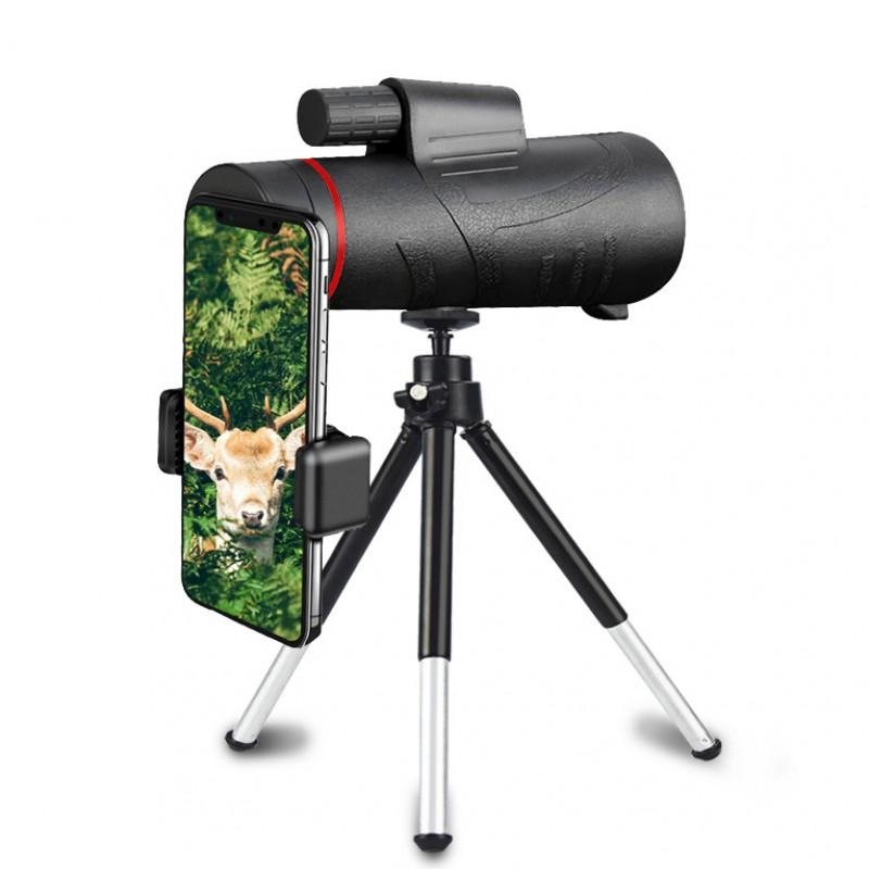 12x50 Monocular Telescope With 23mm Large Eyepiece High Magnification Wide Field Of View Adults Photography