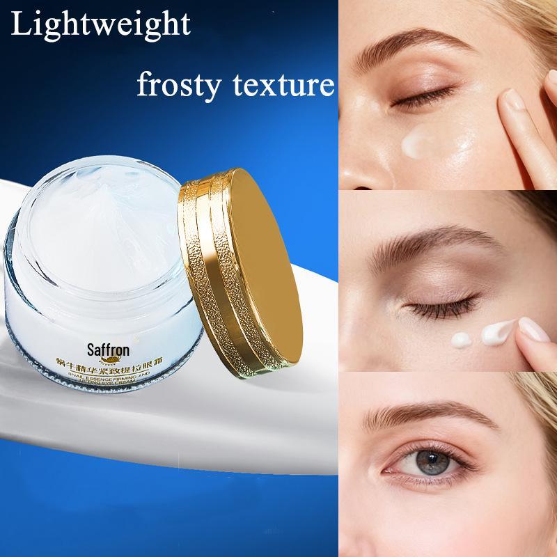 Saphir Укрепляющий крем для век с эссенцией улитки - Увлажняющий и подтягивающий уход для женщин