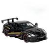 1/32 Доминирующий Nissan GTR Металлическая модель, Крутой звук и свет, Изысканные настольные украшения, Рождественские/дни рождения Подарки