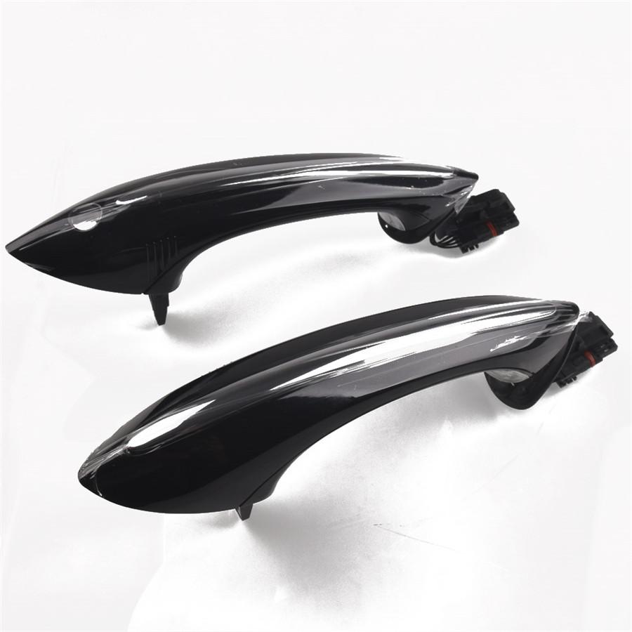 1pc Black 51217231932 Car Front/Rear Right Outside Door Handle For B F10 F01