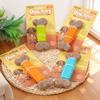 Double‑Head Bone Dog Molar Chew Toy TPR Textured Bite‑Resistant Teeth Cleaning Teething Toy For Small Medium Dogs