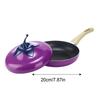 1 шт. Кастрюля с антипригарным покрытием Алюминиевая Баклажан Помидор Яблоки Груша Авокадо Десертная Кастрюля Сковорода Многофункциональные Кухонные Принадлежности