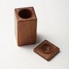 High-end Black Walnut Wood Toothpick Box Toothpick Dispenser Container  Living Room
