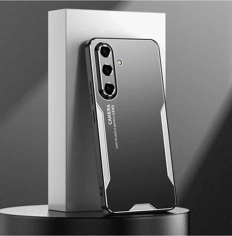 Металлический Алюминиевый Защитный Чехол от Мороза для Объектива для Samsung Galaxy A55 A35 A25 A15 A05 A05S A53 A52 A52S A51 4G 5G Жесткая Защитная Крышка